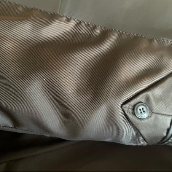 Men's medium brown leather blazer - Picture 4 of 4